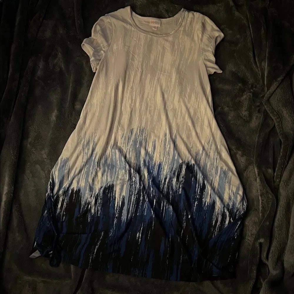 Lularoe Carly dress Disney elsa  themed